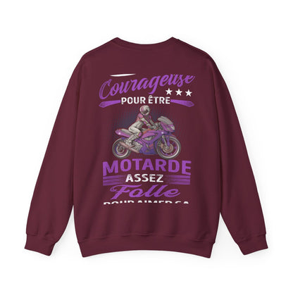 Assez courageuse pour être motarde assez folle pour aimer ça