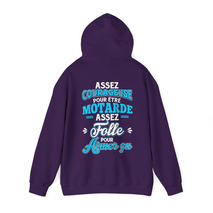 Assez courageuse pour être motarde, assez folle pour aimer ça