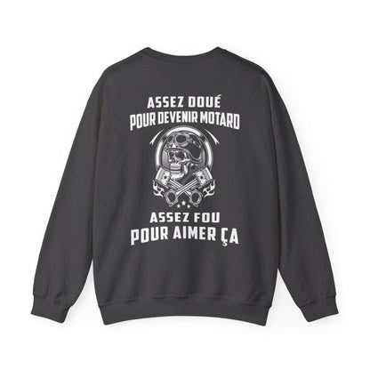 Assez doué pour devenir motard, assez fou pour aimer ça