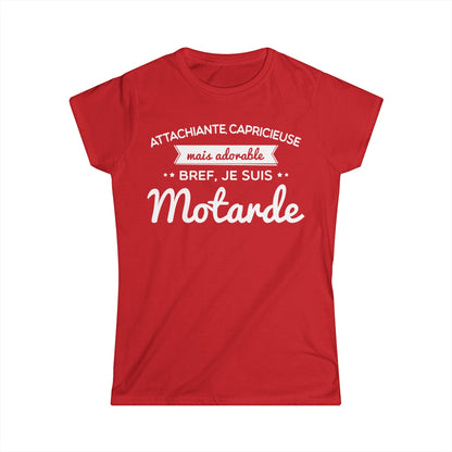 Attachiante, capricieuse mais adorable, bref je suis motarde