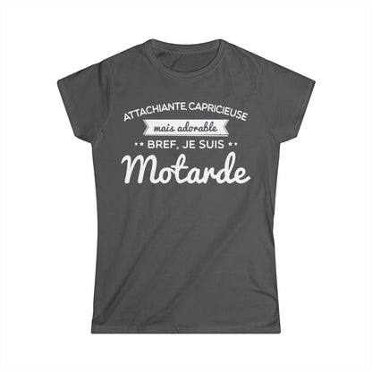 Attachiante, capricieuse mais adorable, bref je suis motarde