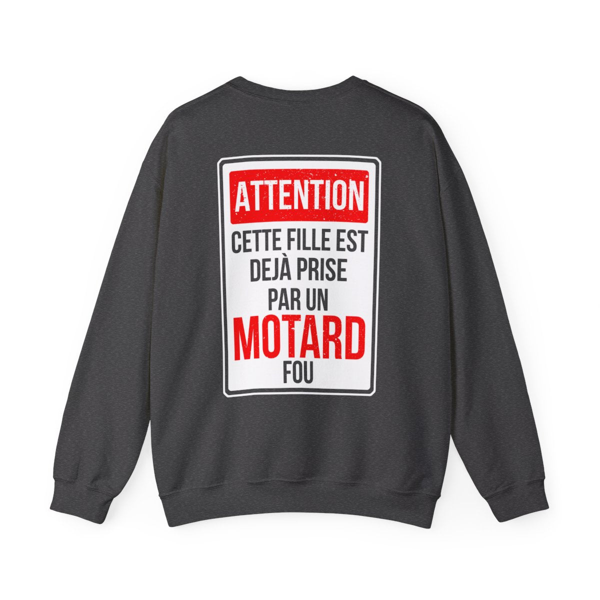 Attention cette fille est déjà prise par un mec motard fou