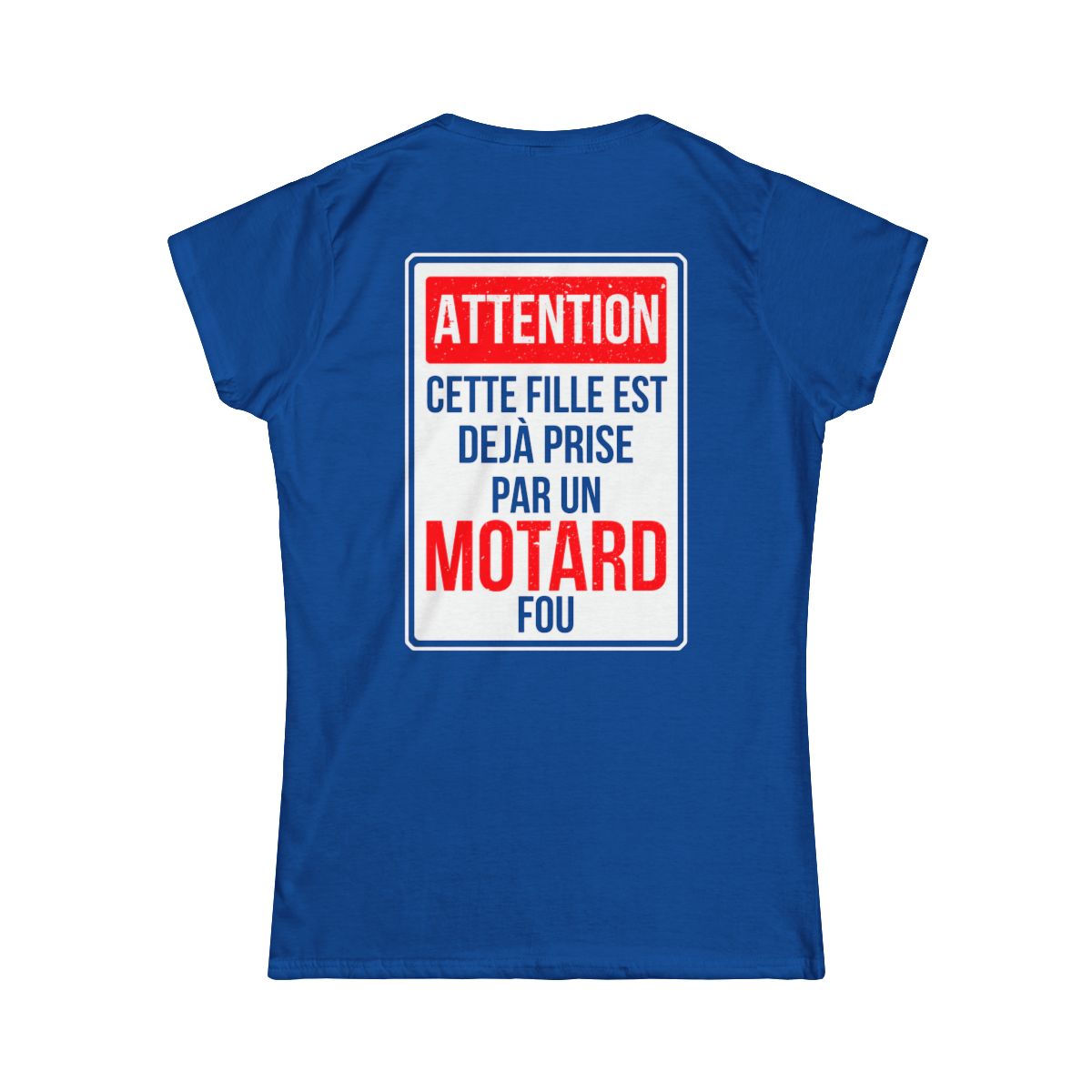 Attention cette fille est déjà prise par un mec motard fou