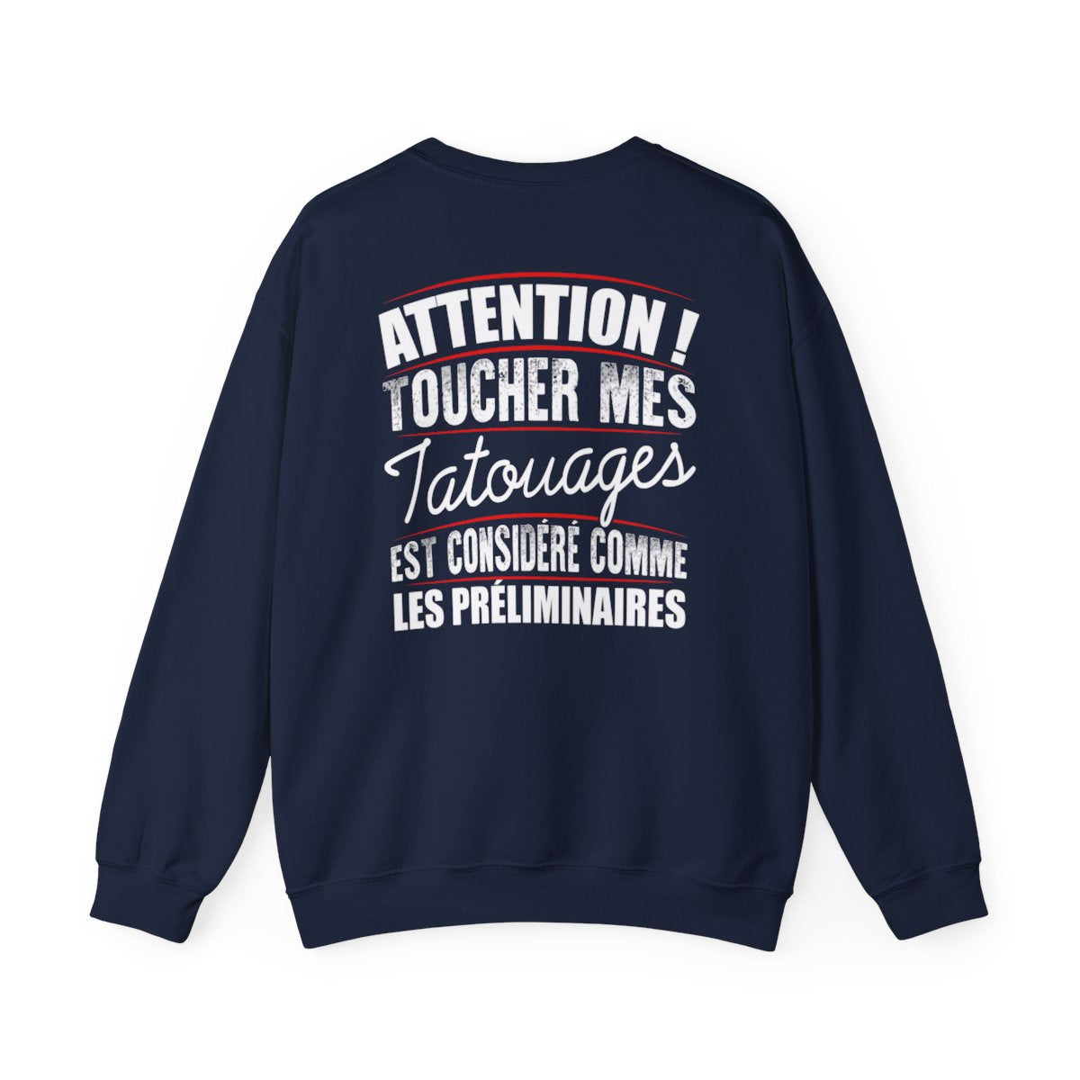 Attention! Toucher mes tatouages est considéré comme les préliminaires
