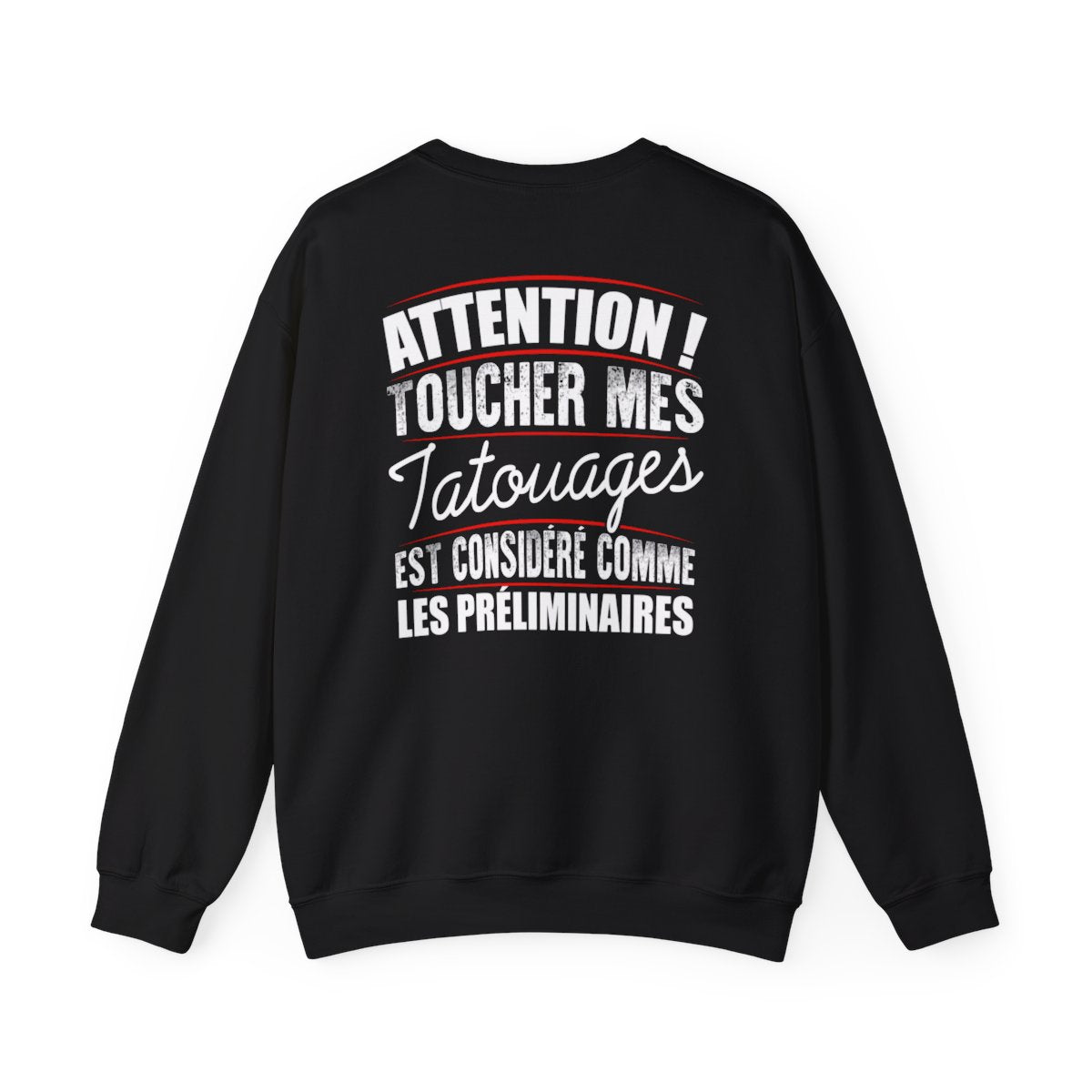 Attention! Toucher mes tatouages est considéré comme les préliminaires