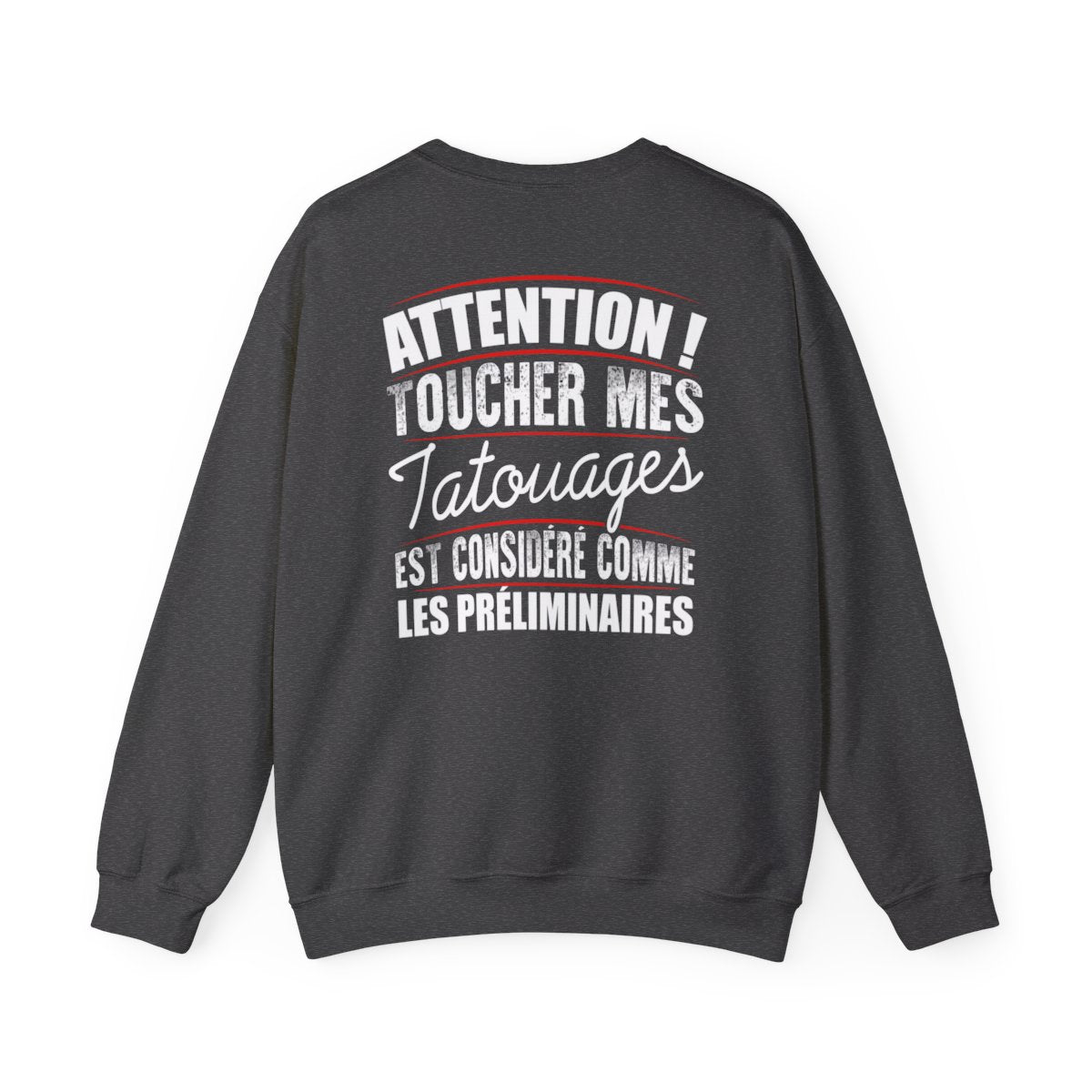 Attention! Toucher mes tatouages est considéré comme les préliminaires