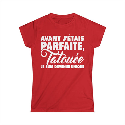 Avant j'étais parfaite, tatouée je suis devenue unique