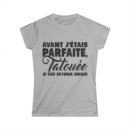Avant j'étais parfaite, tatouée je suis devenue unique