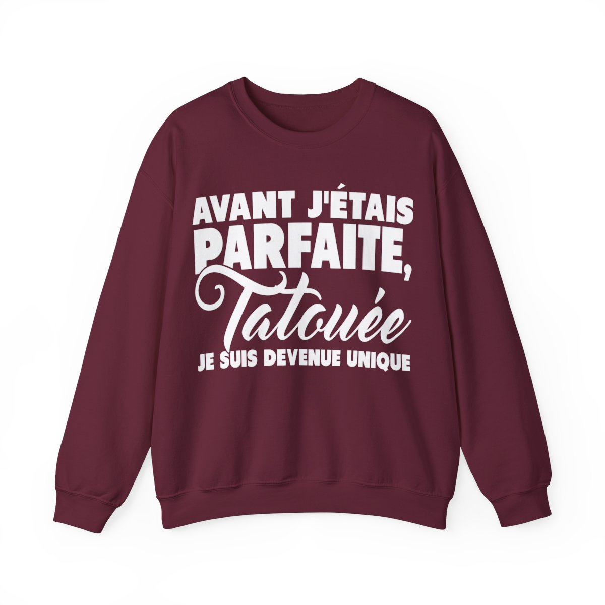 Avant j'étais parfaite, tatouée je suis devenue unique