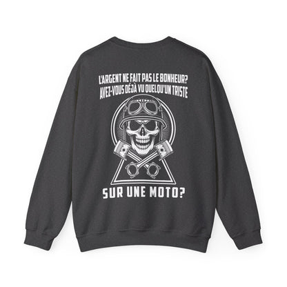 Avez-vous déjà vu quelqu'un triste sur une moto ?