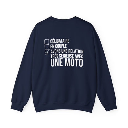 Avons un relation très sérieuse avec une moto