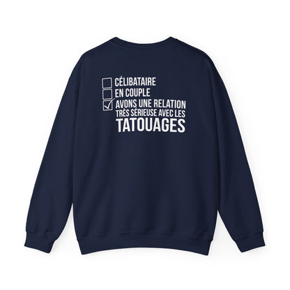 Avons une relation très sérieuse avec les tatouages