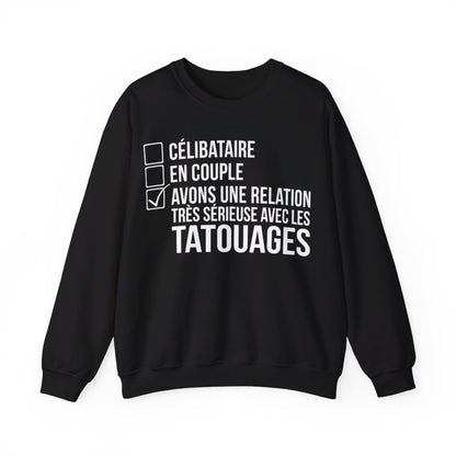 Avons une relation très sérieuse avec les tatouages
