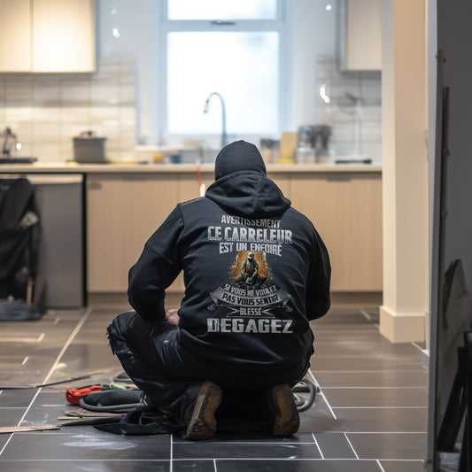 Carreleur grincheux, sarcastique, imprévisible, non médicamenté