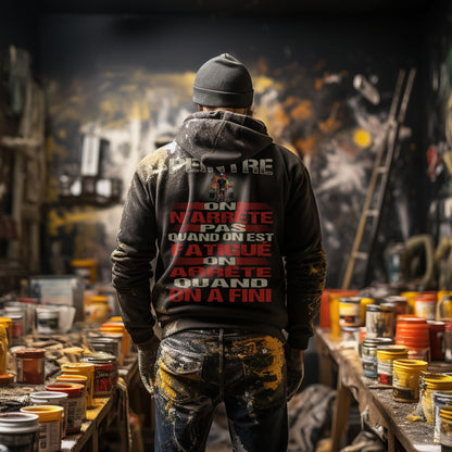 Peintre, on n'arrête pas quand on est fatigué