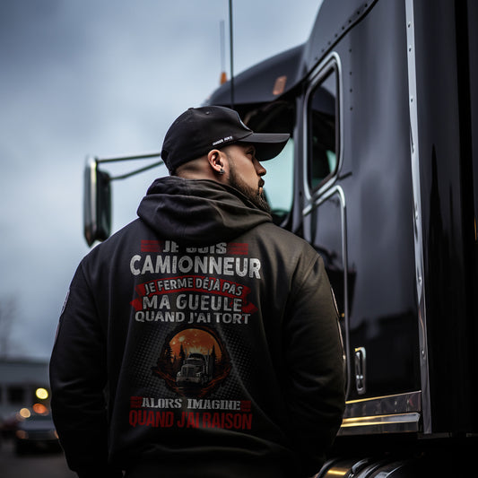 Je suis Camionneur, je ne ferme déjà pas ma gueule quand j'ai tort