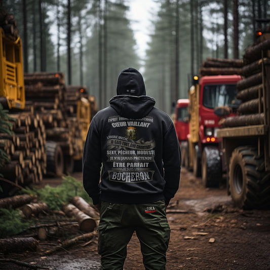 Je n'ai jamais prétendu être parfait, je suis un Bûcheron