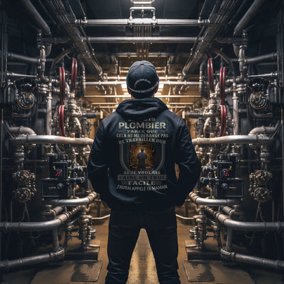 Plombier, le travail dur n'est pas une option