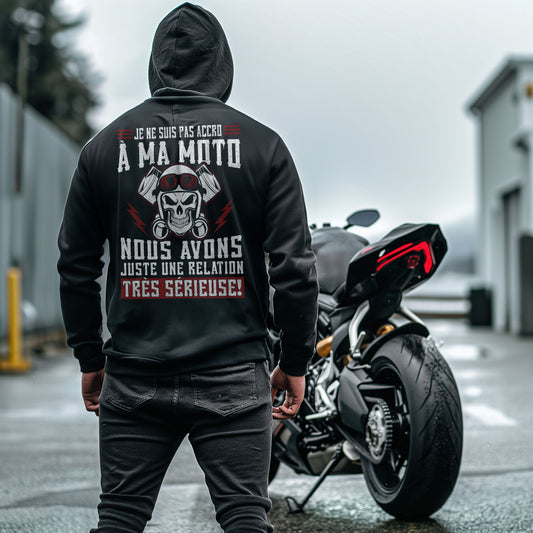 Je ne suis pas accro à ma moto