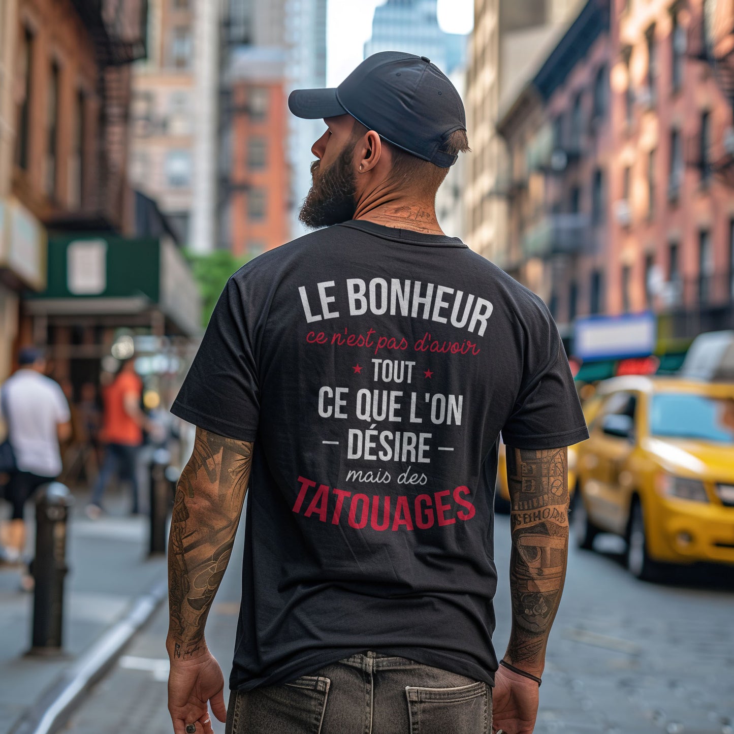 Le bonheur ce n'est pas d'avoir tout ce que l'on désire mais des tatouages