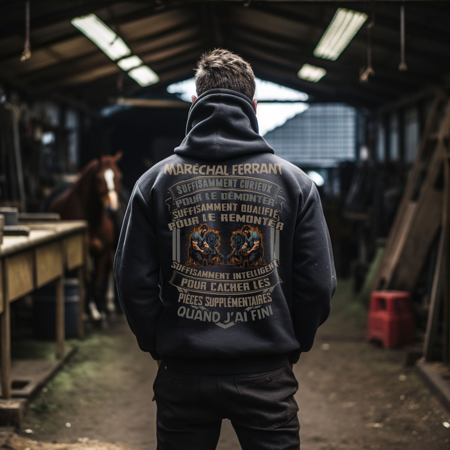 Les Maréchal ferrants sont assez curieux, assez qualifié et assez intelligents