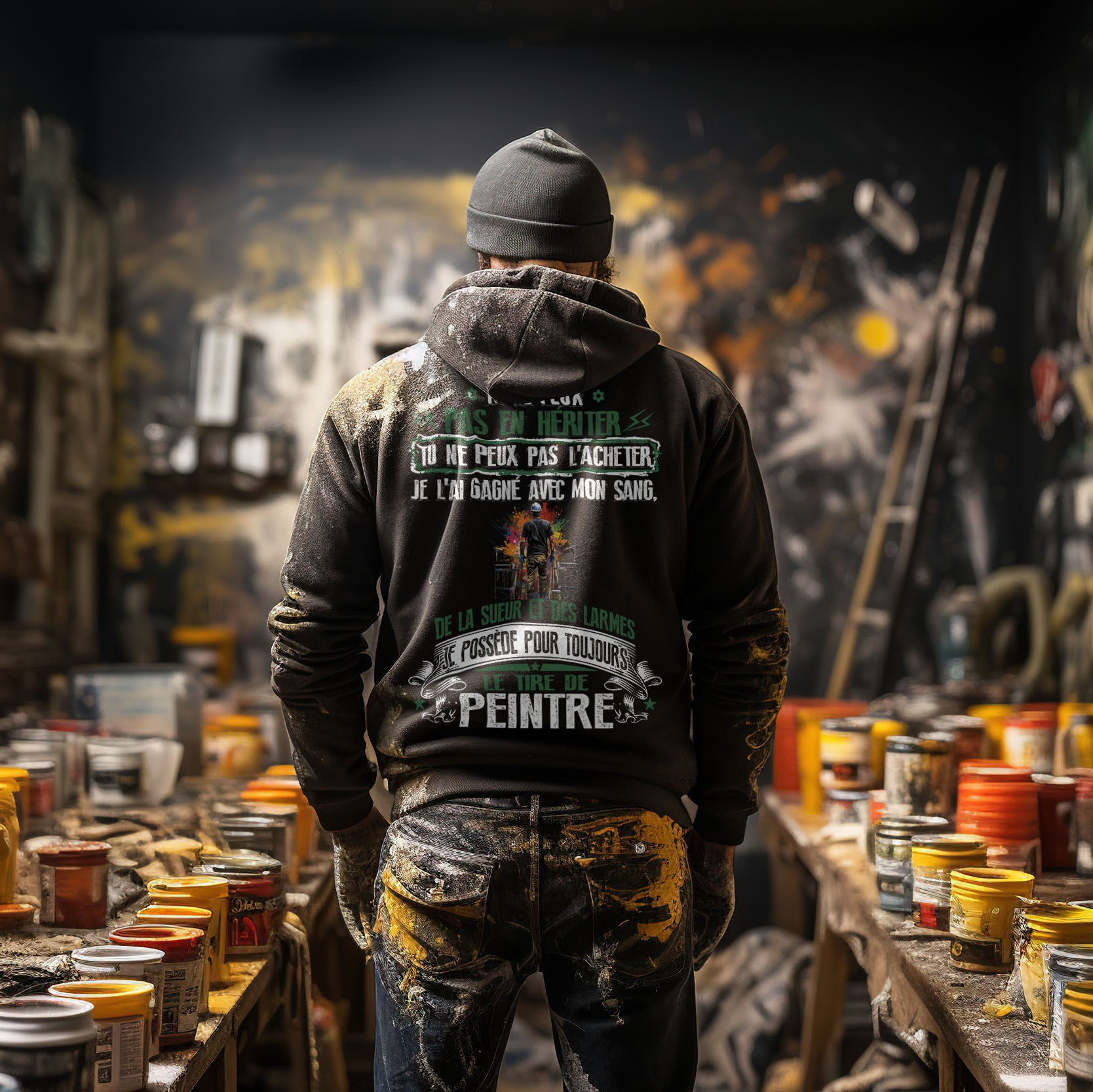Je possède pour toujours le titre de Peintre