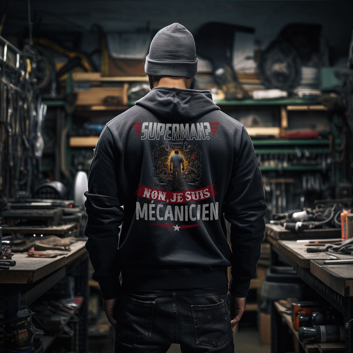 Superman ? Non, je suis Mécanicien