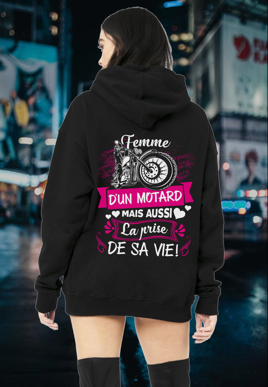 Femme d'un motard mais aussi la prise de sa vie