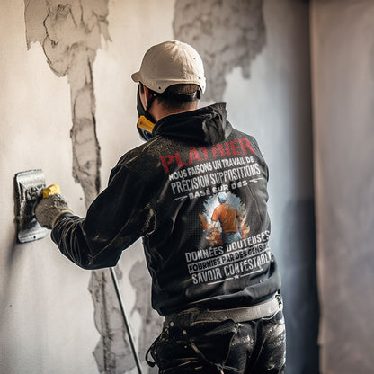 Plâtrier, la précision malgré les doutes