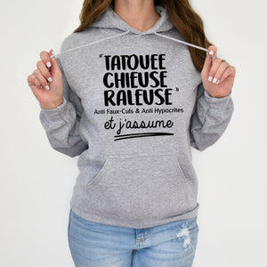 Tatouée, chieuse, râleuse, jalouse, anti faux-culs & anti hypocrites et j'assume