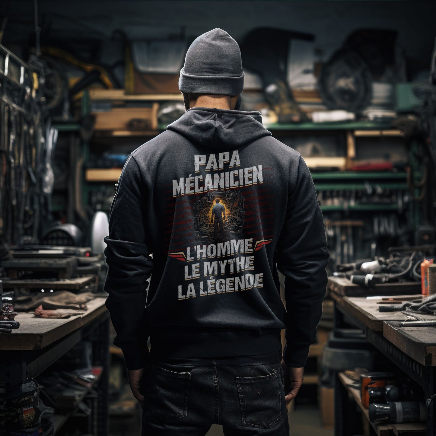 Papa, Mécanicien, Légende