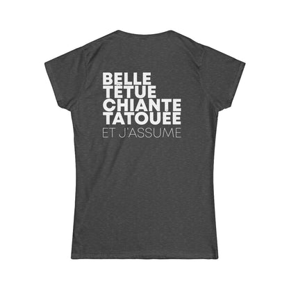 Belle têtue chiante tatouée et j'assume