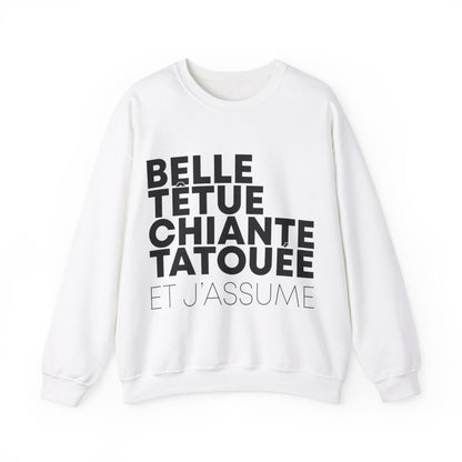 Belle têtue chiante tatouée et j'assume