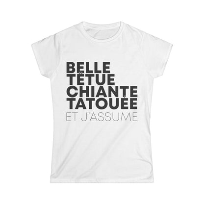 Belle têtue chiante tatouée et j'assume