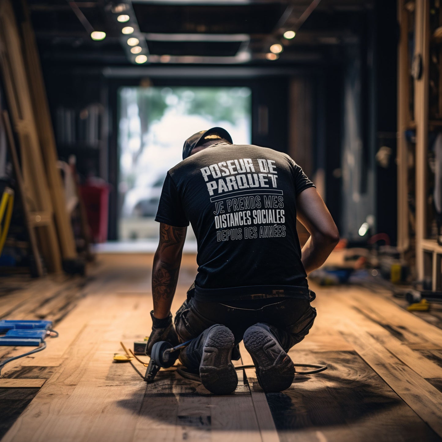 Poseur de Parquet, expert en distances sociales