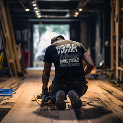 Poseur de Parquet, expert en distances sociales
