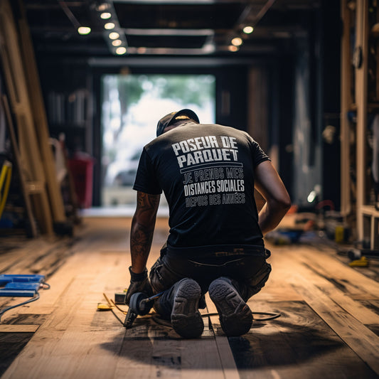 Poseur de Parquet, expert en distances sociales