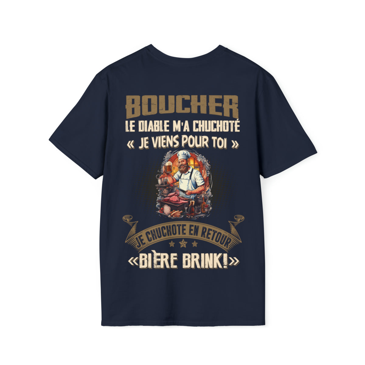 Boucher chuchote en retour bière brink !