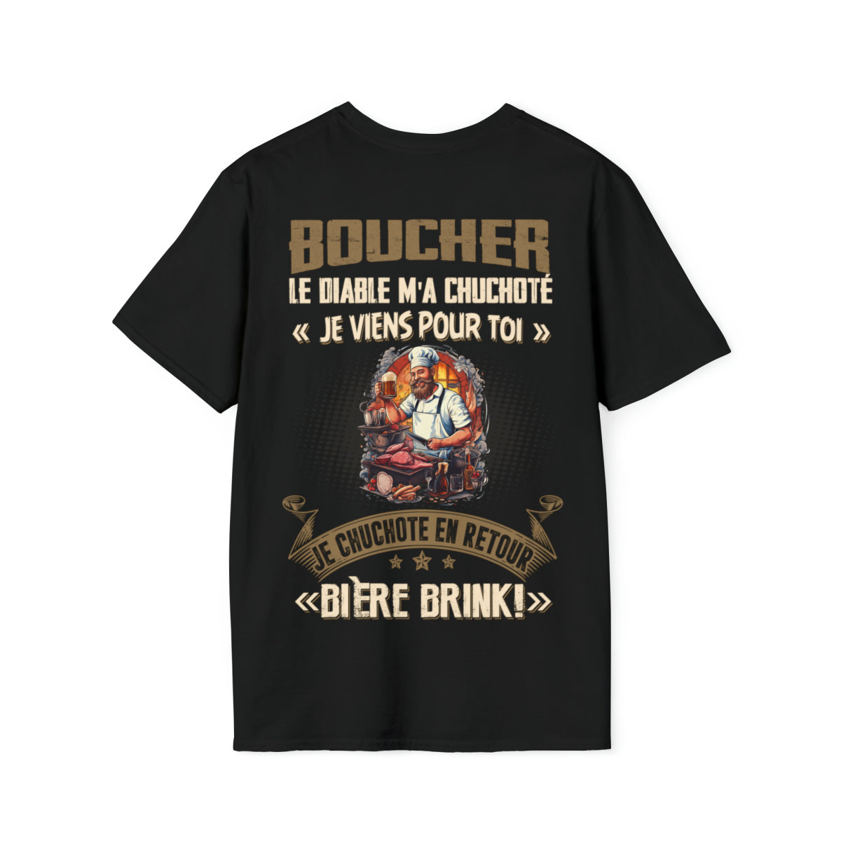 Boucher chuchote en retour bière brink !