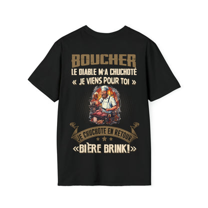 Boucher chuchote en retour bière brink !