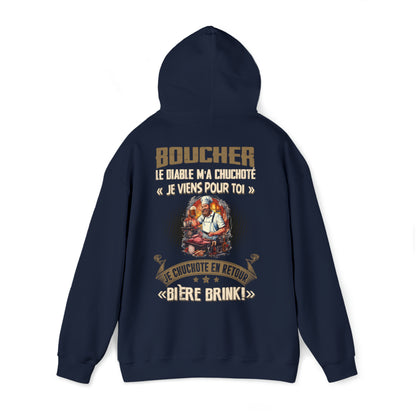 Boucher chuchote en retour bière brink !
