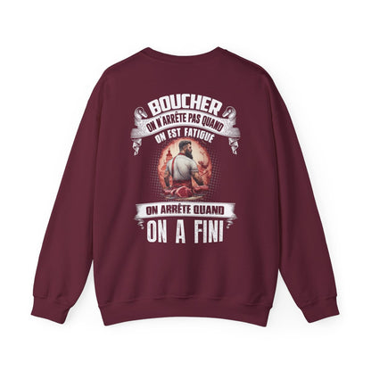 Boucher, on n'arrête pas quand on est fatigué