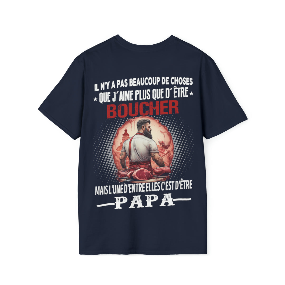 Boucher passionné, papa comblé