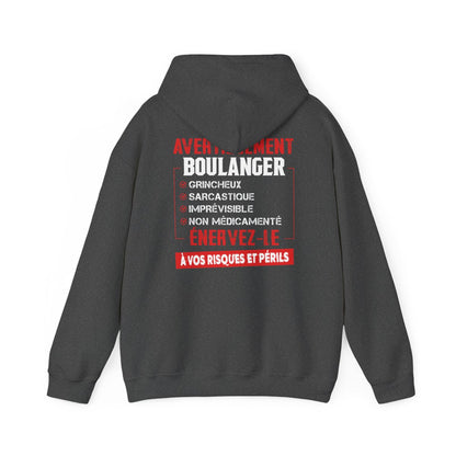 Boulanger, grincheux, sarcastique, imprévisible, non médicamenté