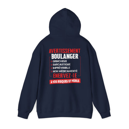 Boulanger, grincheux, sarcastique, imprévisible, non médicamenté