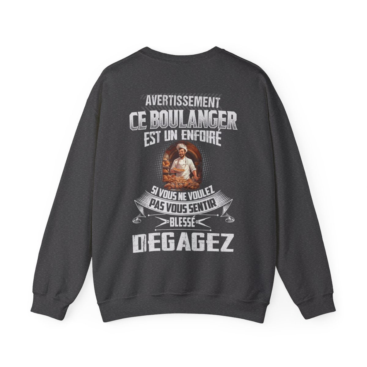 Boulanger grincheux, sarcastique, imprévisible, non médicamenté