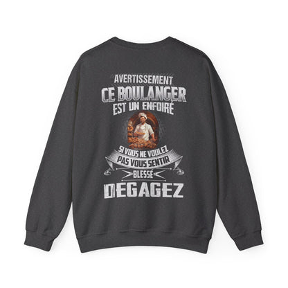 Boulanger grincheux, sarcastique, imprévisible, non médicamenté