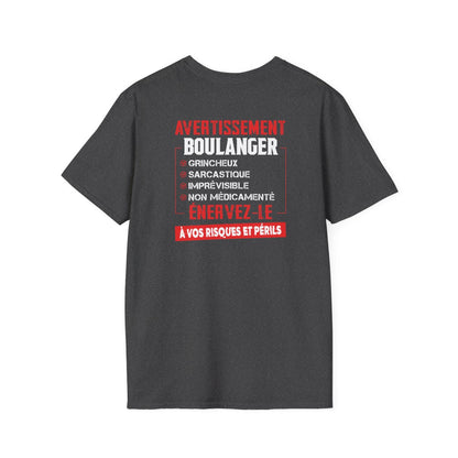 Boulanger, grincheux, sarcastique, imprévisible, non médicamenté