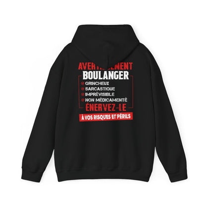 Boulanger, grincheux, sarcastique, imprévisible, non médicamenté