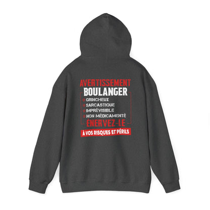Boulanger, grincheux, sarcastique, imprévisible, non médicamenté